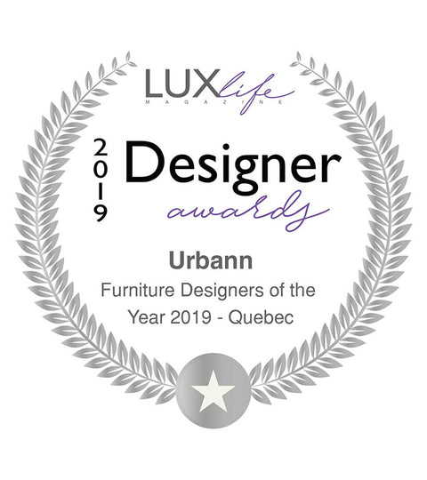 Designer Awards: Urbann remporte le titre de Designer de meubles de l'année 2019