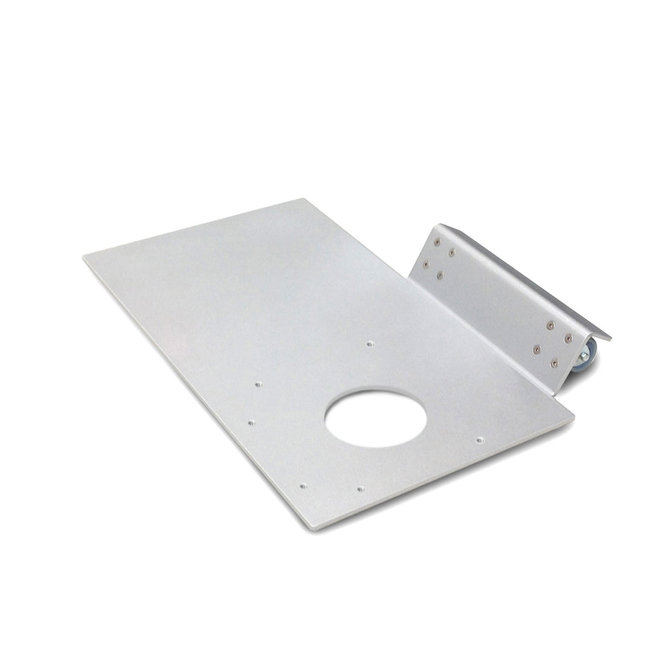 Roulettes pour lutrins K1 - aluminium gris clair