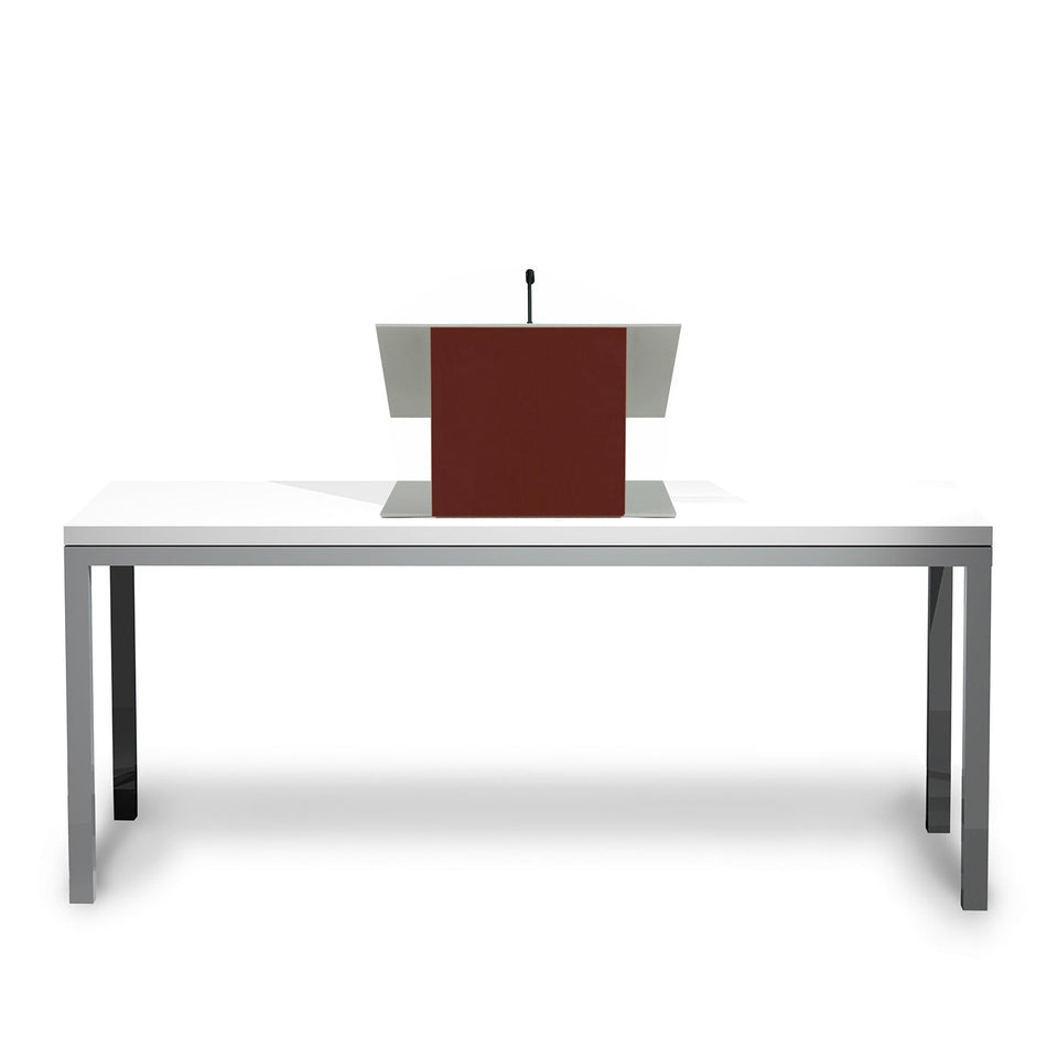 Lutrin de table K9 Acajou - Aluminium et bois par Produits Urbann - sur table