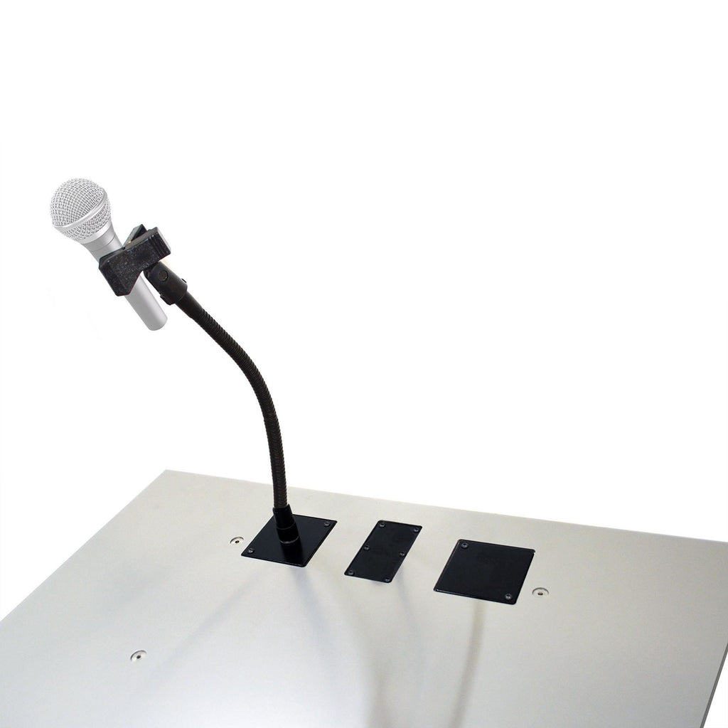 Pince De Bureau Universelle En C - Blanc, Aluminium, Réglable, Pour Microphone, Lampe, Bras Support - 9
