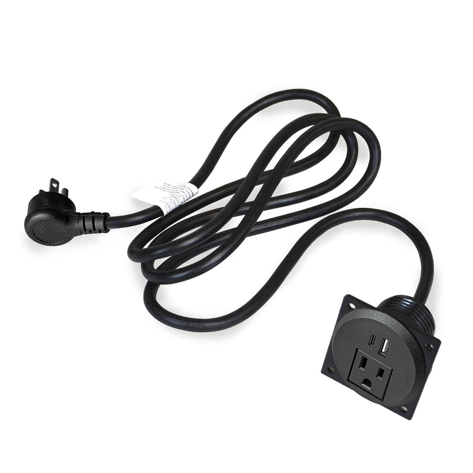 Module de prise électrique et USB pour lutrins