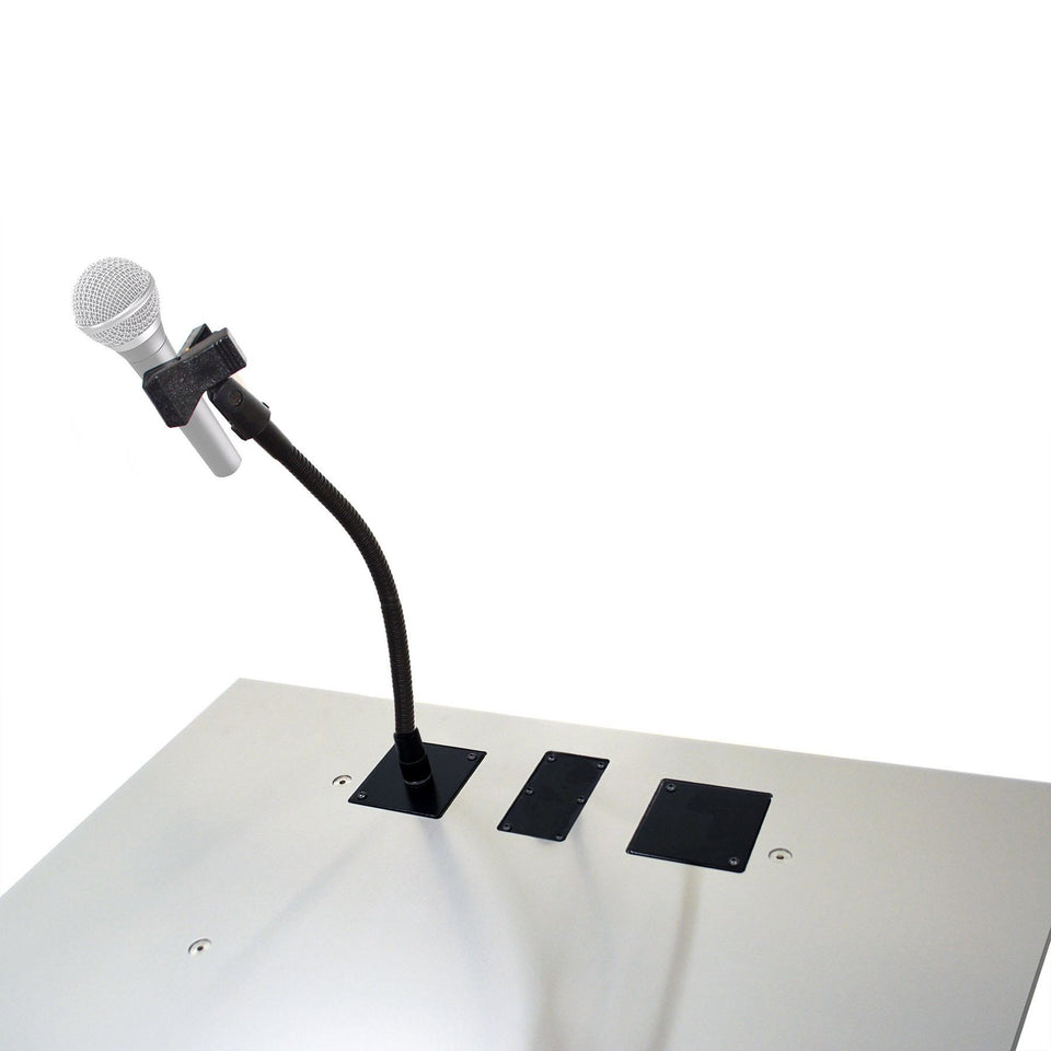 Support de microphone sur lutrin - avec microphone sans fil